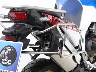 H&B Xplorer CutOut Alu-Koffer-Träger-Sets - Honda CRF1000L AFRICA TWIN 2018-2019